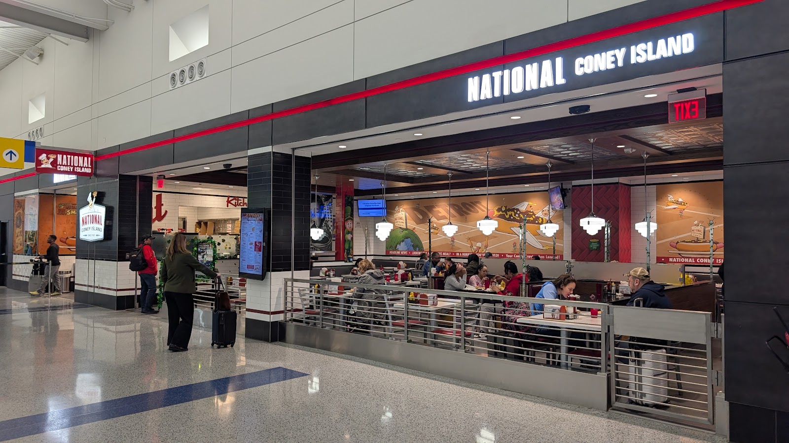 National Coney Island - DTW - Evans Terminal in Detroit